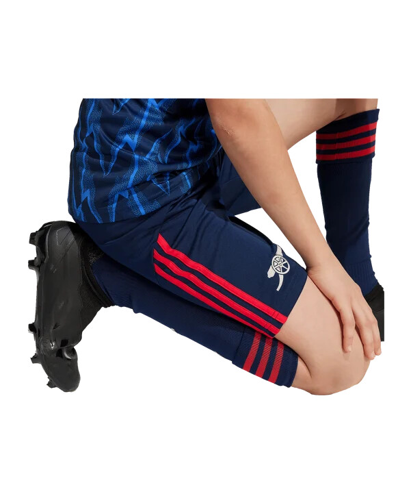 adidas fc arsenal london short away 20252026 kids blau