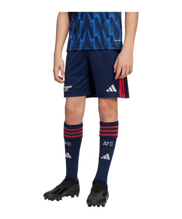 adidas fc arsenal london short away 20252026 kids blau