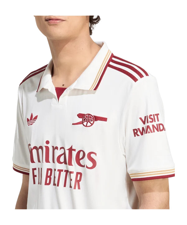 adidas fc arsenal london trikot 3rd 20252026 weiß