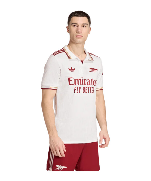 adidas fc arsenal london authentic trikot 3rd 20252026 weiß