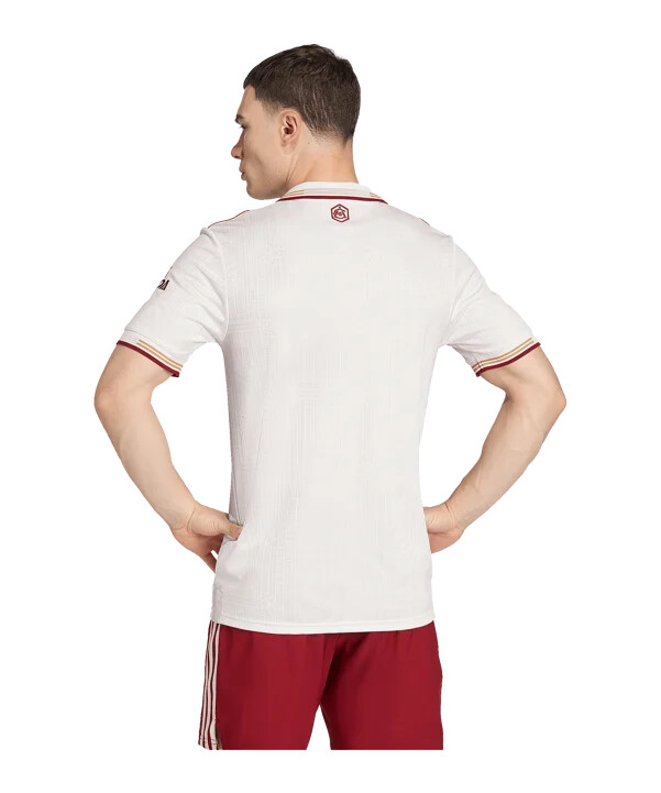 adidas fc arsenal london authentic trikot 3rd 20252026 weiß