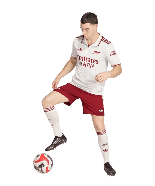 adidas fc arsenal london authentic trikot 3rd 20252026 weiß