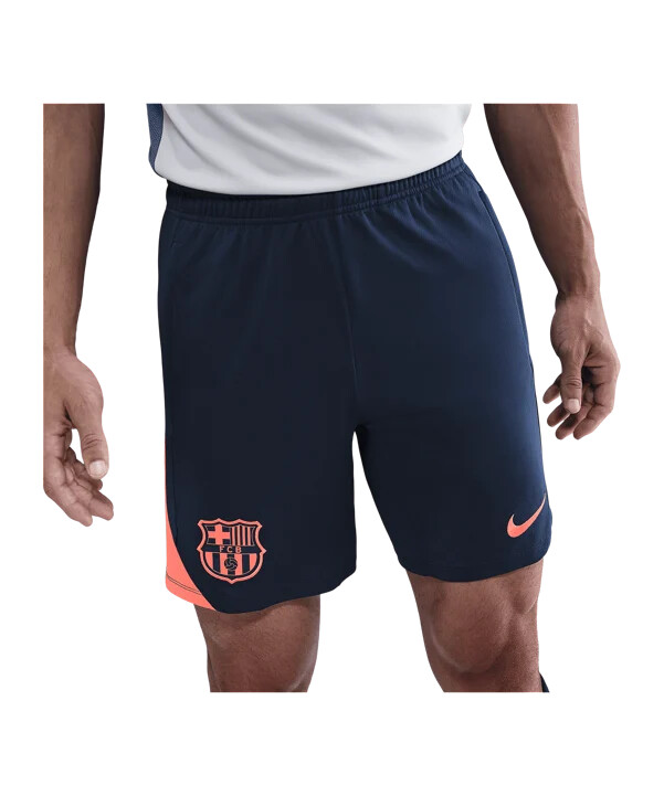 nike fc barcelona strike short blau f410