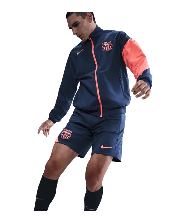 nike fc barcelona strike short blau f410