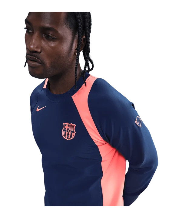 nike fc barcelona t90 sweatshirt blau f410