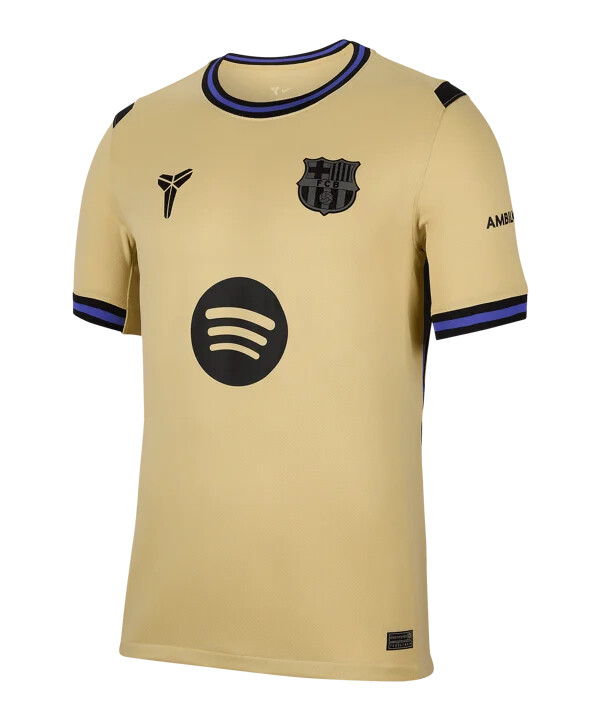 nike fc barcelona trikot away 20252026 gold f784