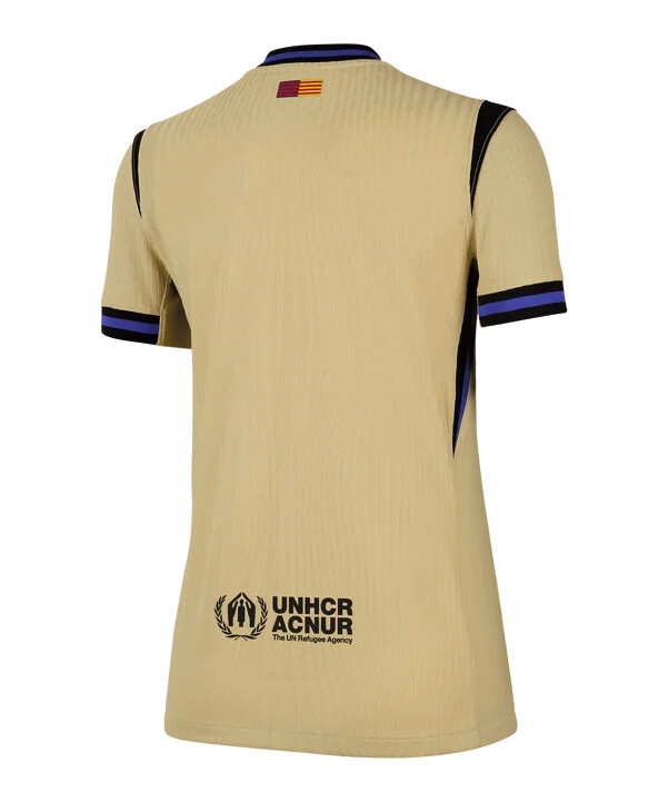 nike fc barcelona authentic trikot away 20252026 damen gold f783