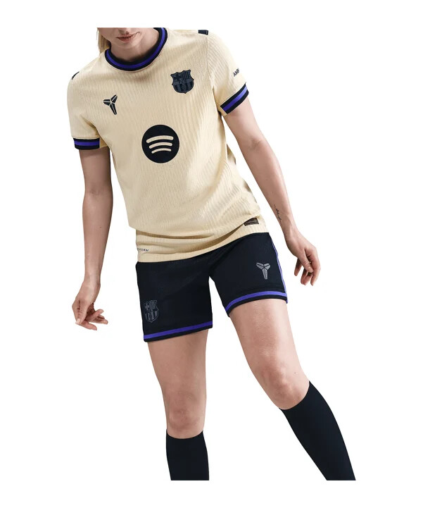 nike fc barcelona authentic trikot away 20252026 damen gold f783