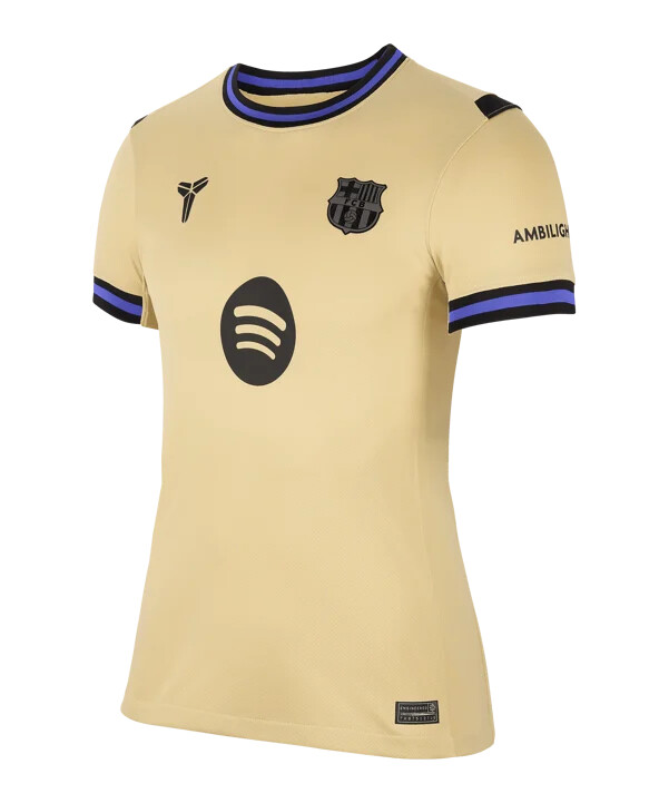 nike fc barcelona trikot away 20252026 damen gold f783