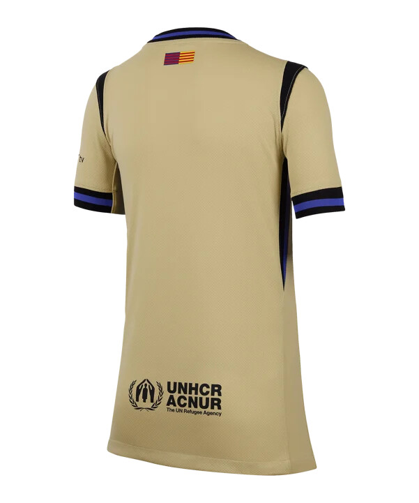 nike fc barcelona trikot away 20252026 kids gold f784