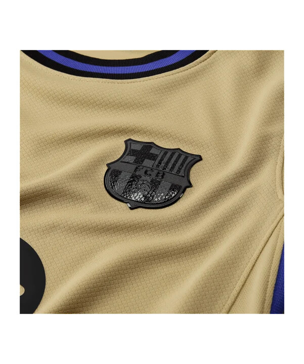 nike fc barcelona trikot away 20252026 kids gold f784