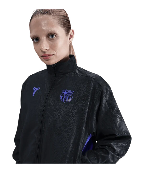 nike fc barcelona trainingsjacke damen schwarz f010