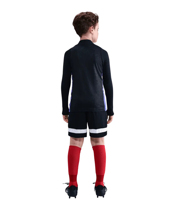 nike fc barcelona prematch t-shirt away 20252026 kids schwarz f011