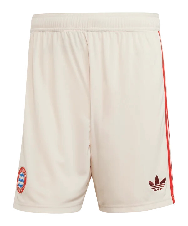 adidas orignals fc bayern münchen short 3rd 20242025 beige