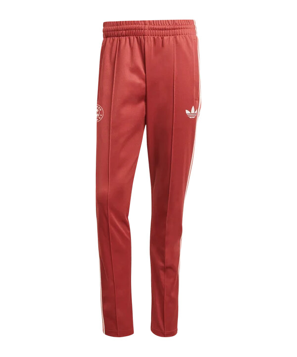 adidas originals fc bayern münchen beckenbauer trainingshose rot