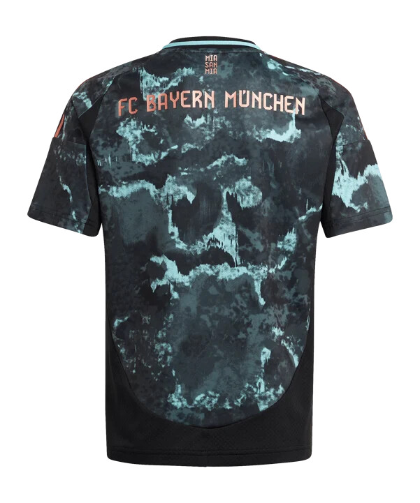 adidas fc bayern münchen trikot away 20242025 kids schwarz