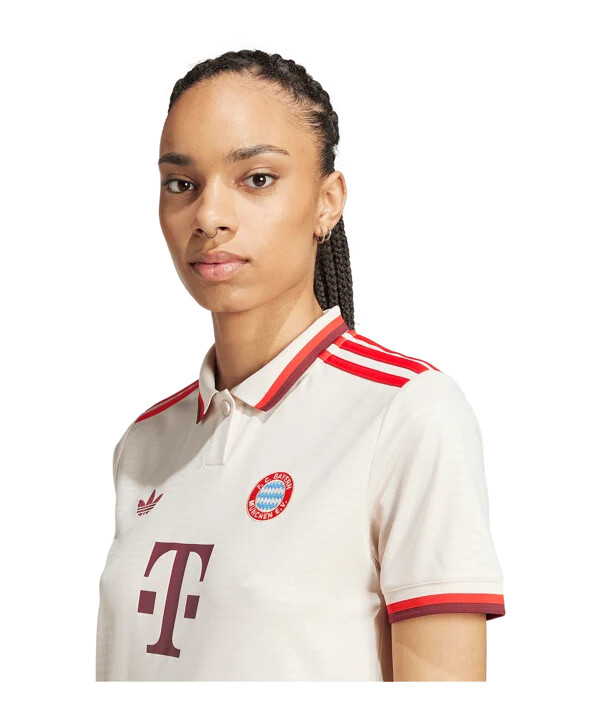 adidas originals fc bayern münchen trikot 3rd 20242025 damen beige