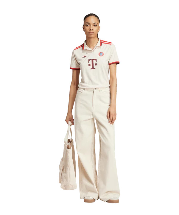 adidas originals fc bayern münchen trikot 3rd 20242025 damen beige