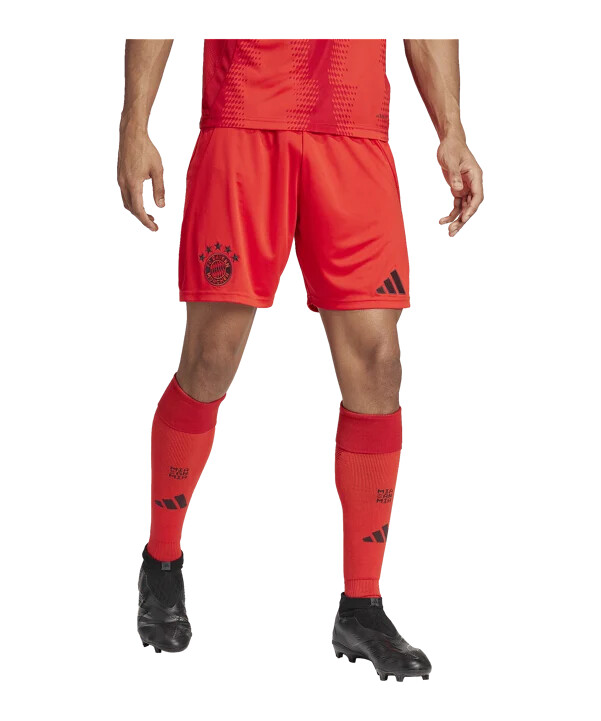 adidas fc bayern münchen short home 20242025 rot
