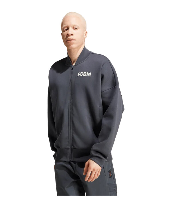 adidas fc bayern münchen szn sweatshirt grau