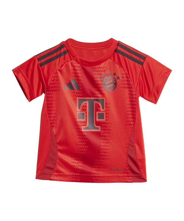 adidas fc bayern münchen babykit home 20242025 kids rot