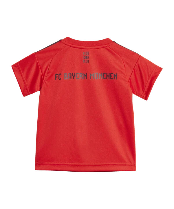 adidas fc bayern münchen babykit home 20242025 kids rot