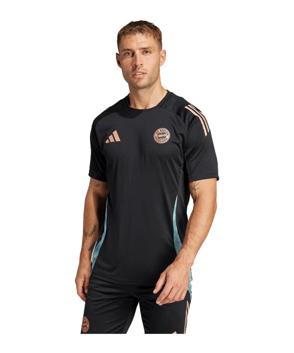 adidas fc bayern münchen trainingshirt schwarz