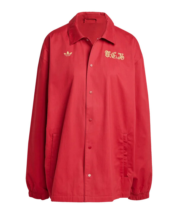 adidas originals fc bayern münchen 125th anniversary jacke rot