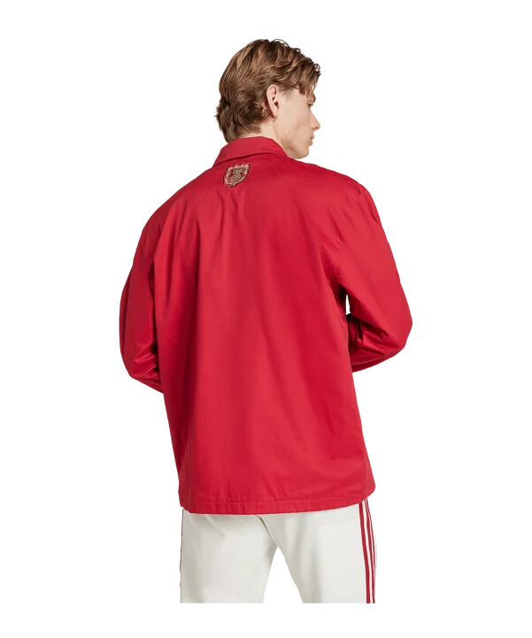adidas originals fc bayern münchen 125th anniversary jacke rot