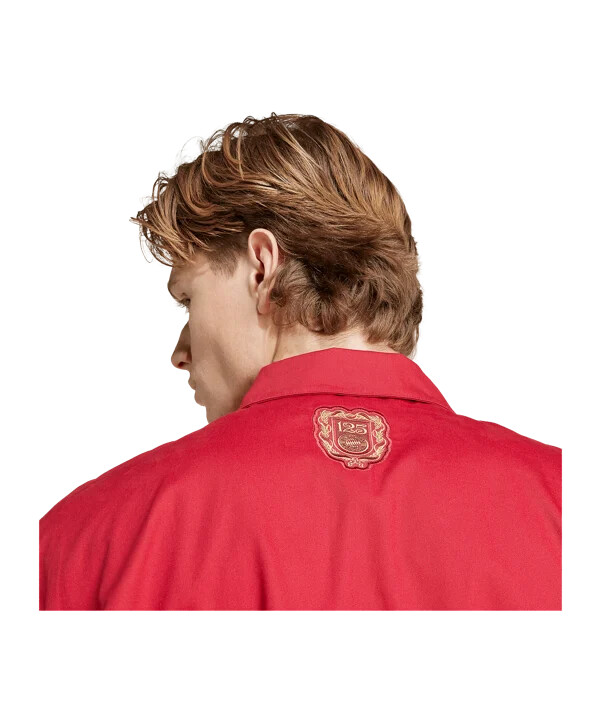 adidas originals fc bayern münchen 125th anniversary jacke rot