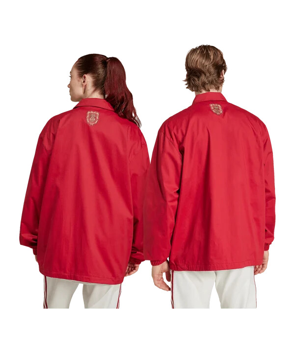 adidas originals fc bayern münchen 125th anniversary jacke rot