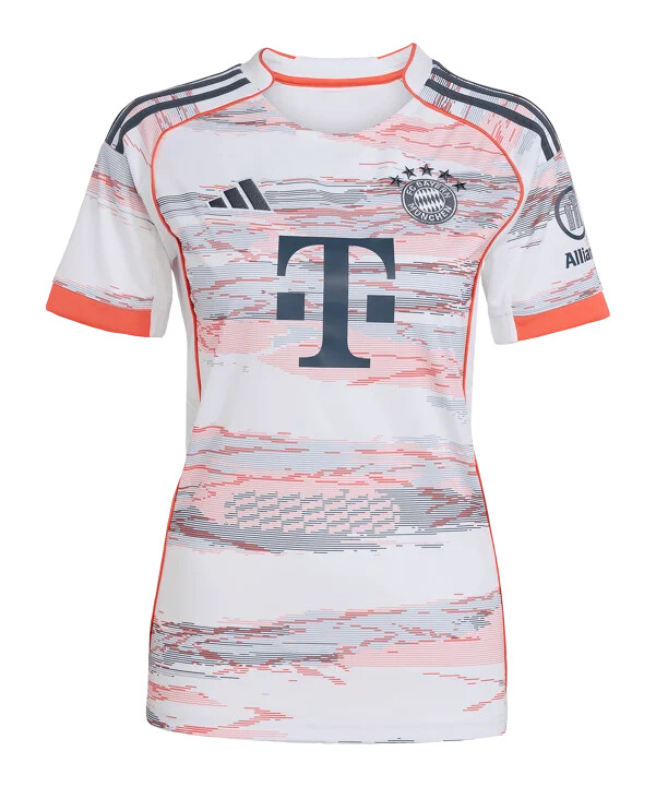 adidas fc bayern münchen trikot away 20252026 damen weiß
