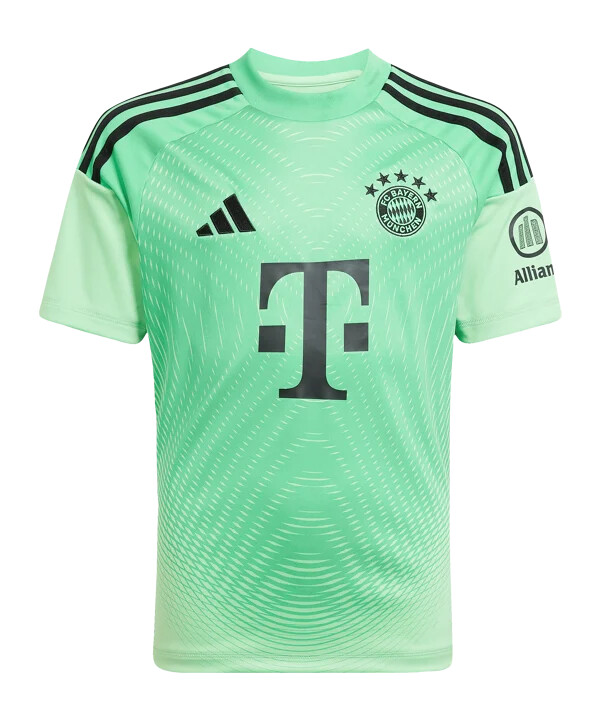 adidas fc bayern münchen torwarttrikot 20252026 kids grün