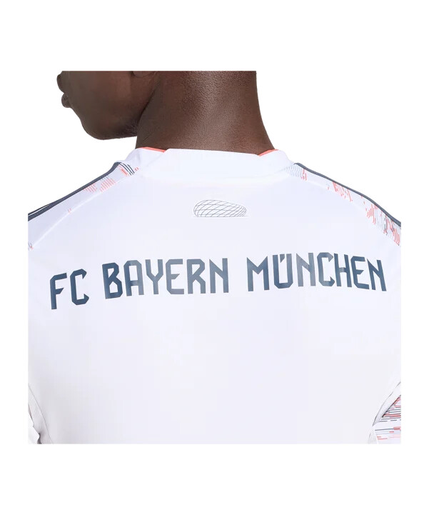 adidas fc bayern münchen trikot away 20252026 weiß