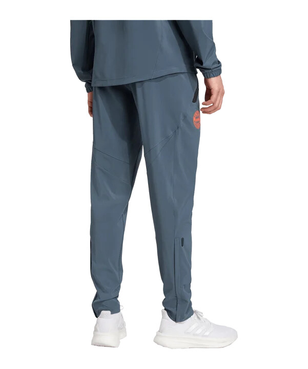 adidas fc bayern münchen tech travel hose grau