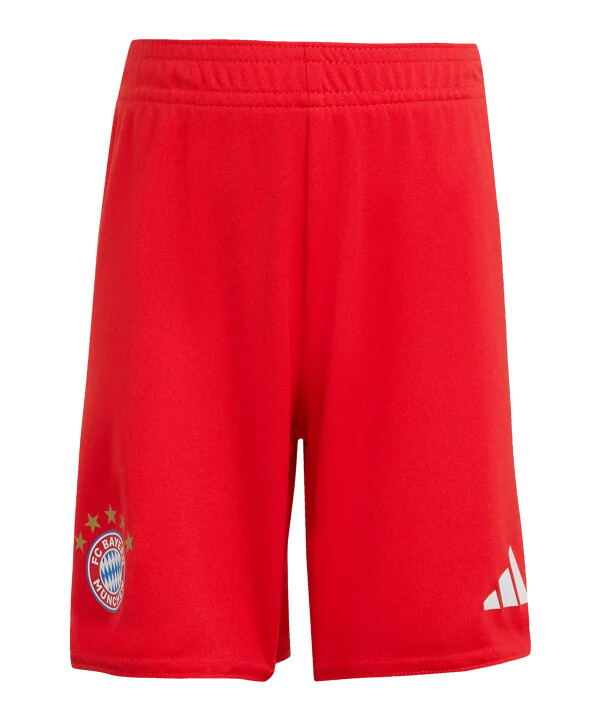 adidas fc bayern münchen mini trikot set home 20252026 kids rot