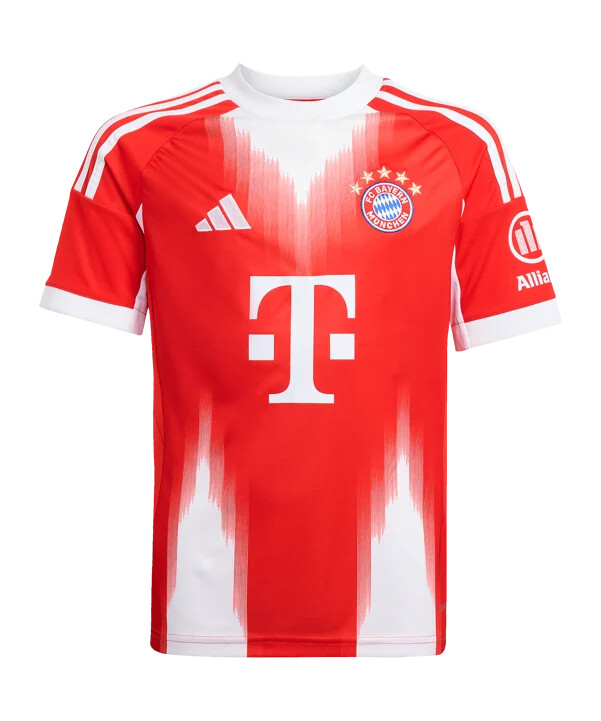 adidas fc bayern münchen trikot home 20252026 kids rot