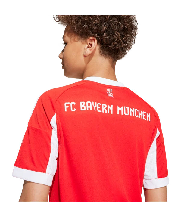 adidas fc bayern münchen trikot home 20252026 kids rot