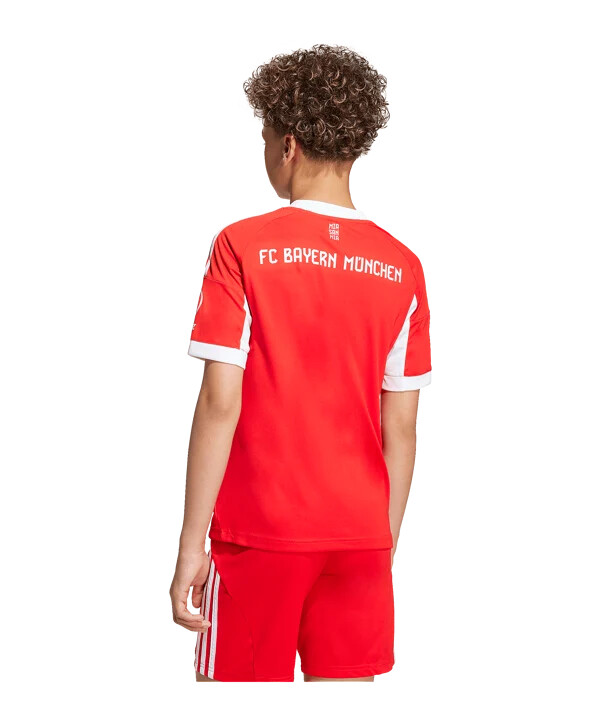 adidas fc bayern münchen trikot home 20252026 kids rot