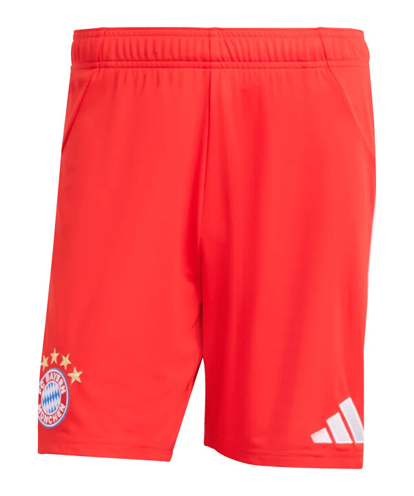 adidas fc bayern münchen short home 20252026 rot