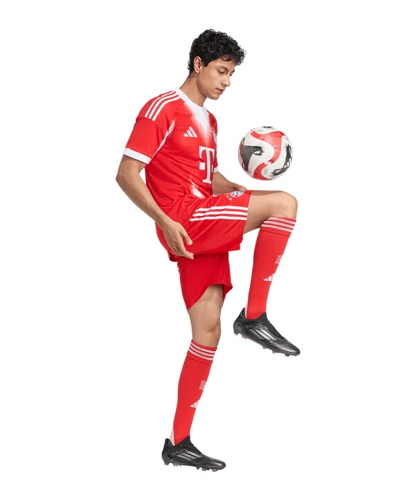 adidas fc bayern münchen short home 20252026 rot