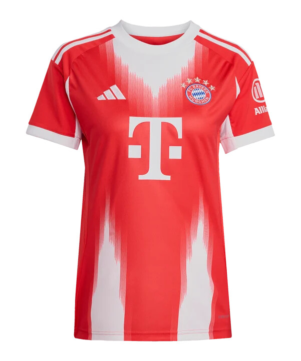 adidas fc bayern münchen trikot home 20252026 damen rot