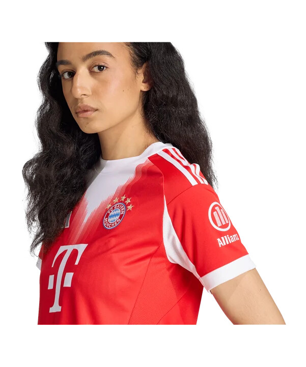 adidas fc bayern münchen trikot home 20252026 damen rot