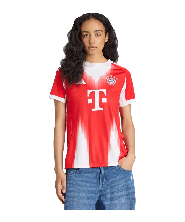 adidas fc bayern münchen trikot home 20252026 damen rot