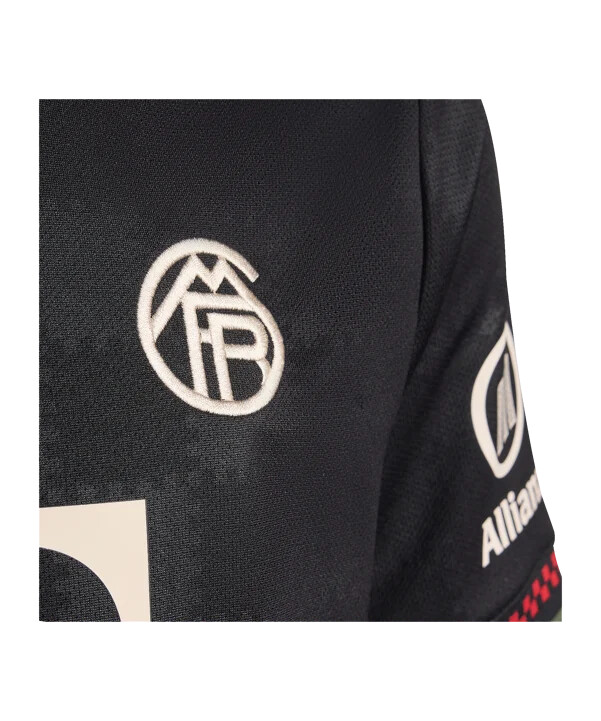 adidas fc bayern münchen trikot 3rd 20252026 kids schwarz