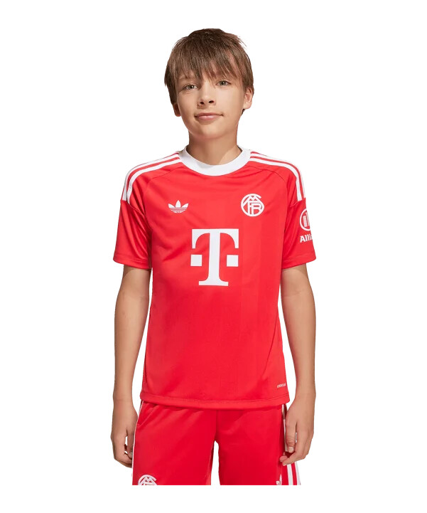 adidas fc bayern münchen torwarttrikot 3rd 20252026 kids rot