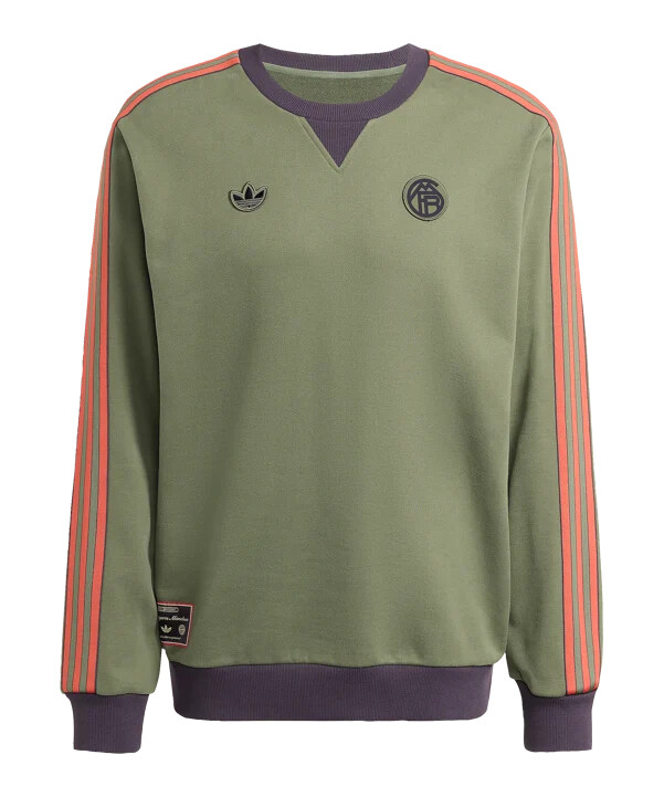 adidas fc bayern münchen icon sweatshirt grün