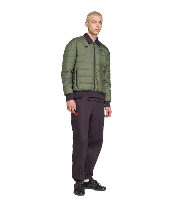 adidas fc bayern münchen icon jacke lila
