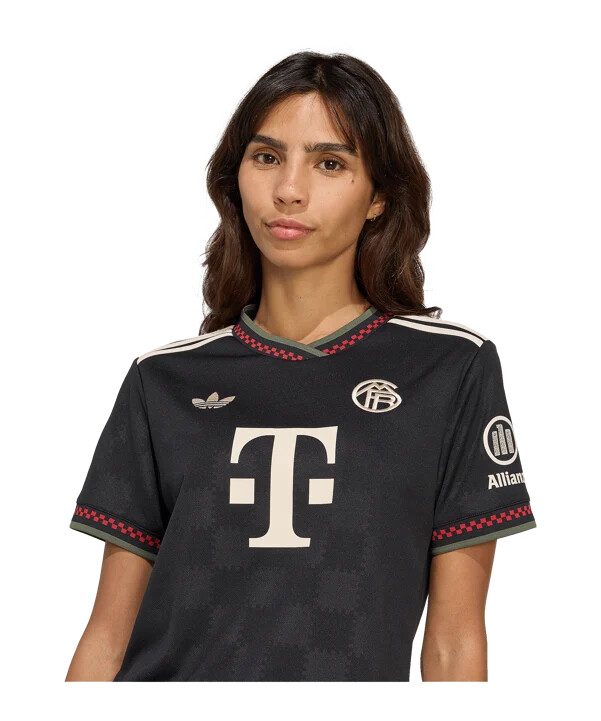 adidas fc bayern münchen trikot 3rd 20252026 damen schwarz