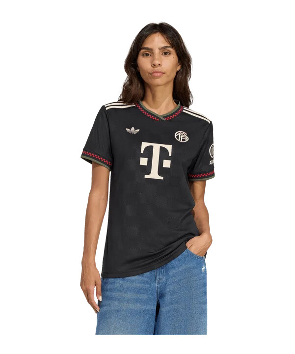 adidas fc bayern münchen trikot 3rd 20252026 damen schwarz